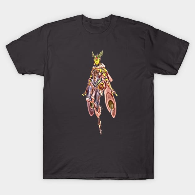 Overwatch Echo Moth Skin T-Shirt by Green_Shirts